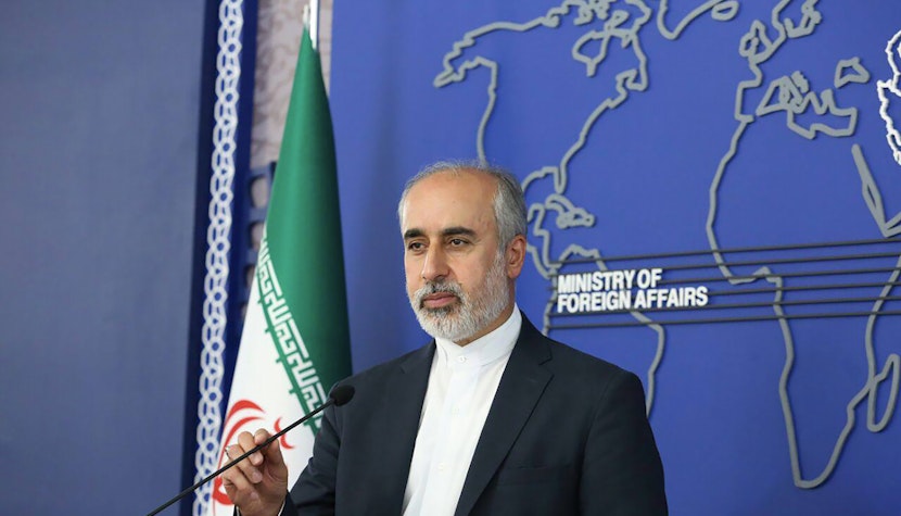 Nasser Kanaani, purtătorul de cuvânt al Ministerului de Externe din Iran