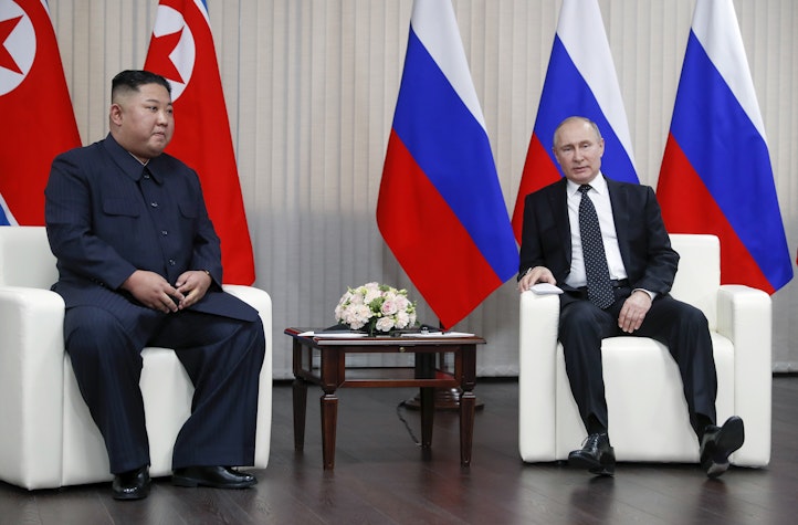 kim jong un vladimir putin