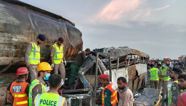 accident autobuz pakistan