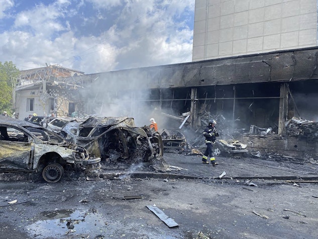 Incendiu Ucraina