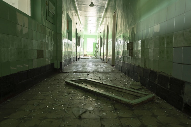 ucraina, spital distrus