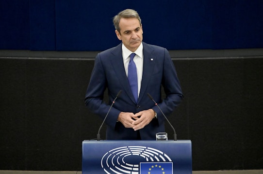 premierul elen Kyriakos Mitsotakis