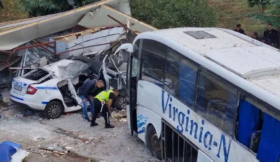 bulgaria, autobuz, migranti, politisti morti