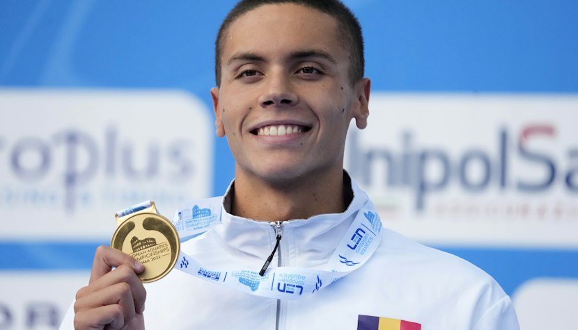 David Popovici, cel mai important sportiv român al anului 2022