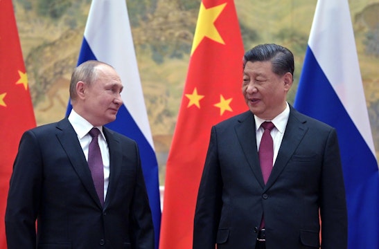 Vladimir Putin și Xi Jinping