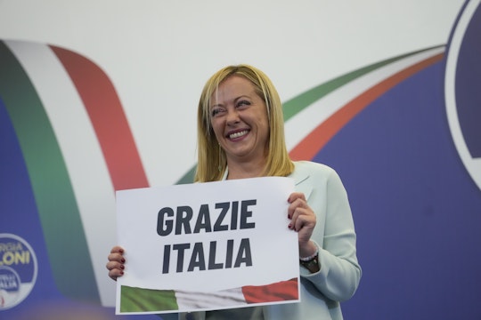 Giorgia Meloni.