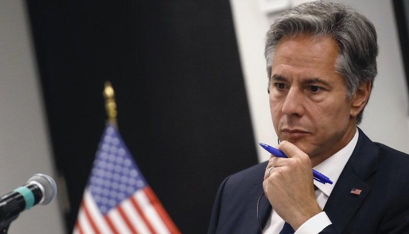 Şeful diplomaţiei americane, Antony Blinken Antony Blinken