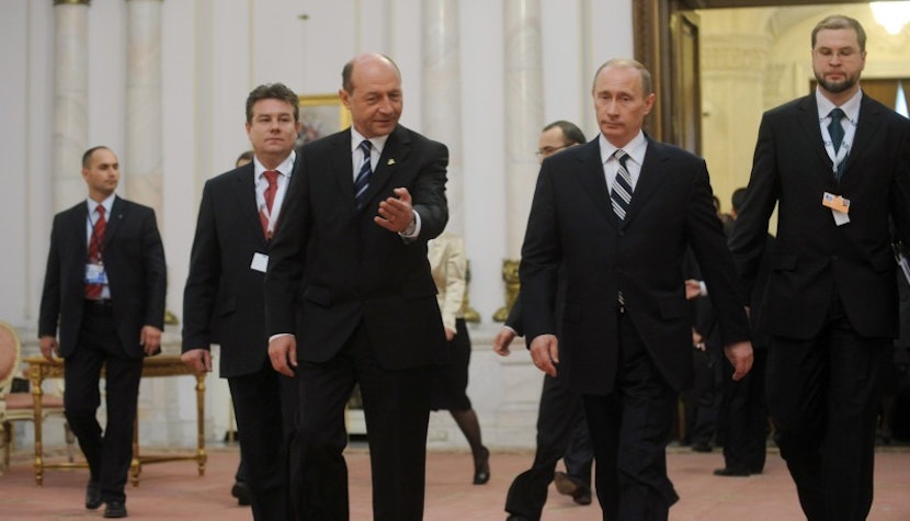 Traian Băsescu Vladimir Putin