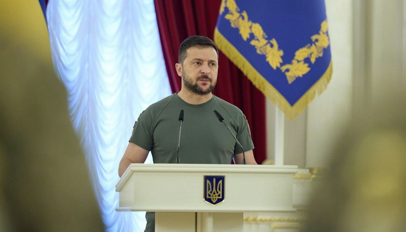 Bombardamente în Kiev. Mai multe rachete au lovit o zonă din centrul orașului Volodimir Zelensky