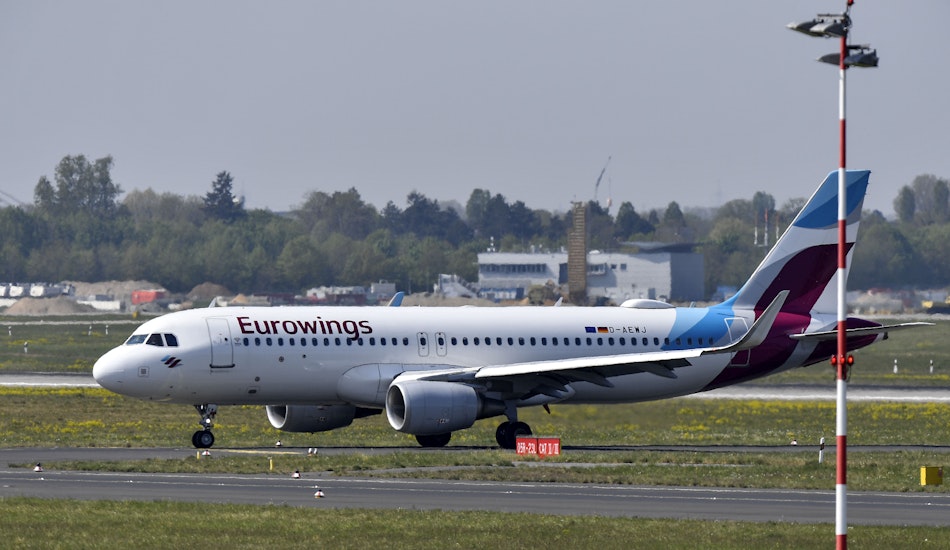 Avion al companiei Eurowings