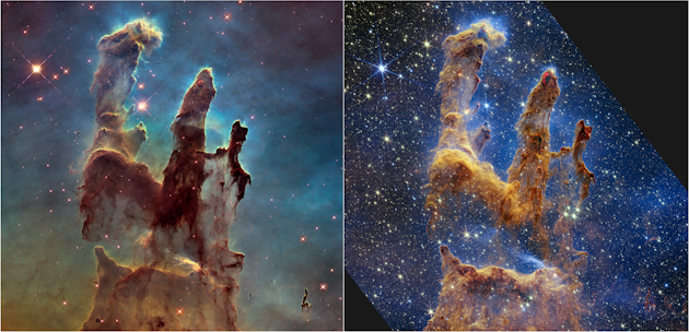 nasa ''Stâlpii Creaţiei''