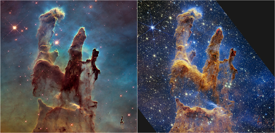 nasa ''Stâlpii Creaţiei''