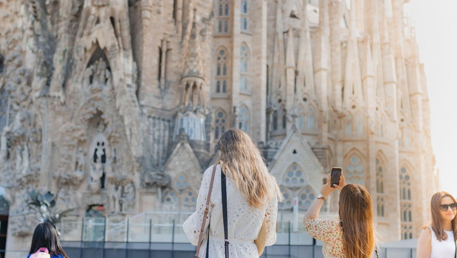 Barcelona este copleșită de numărul vizitatorilor.