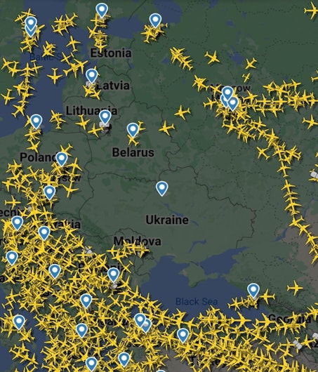 exercitii aviatice