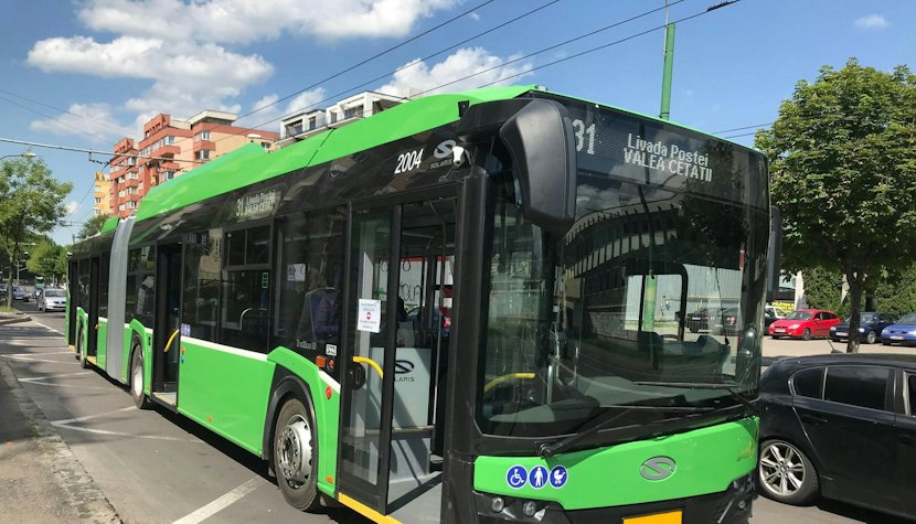 Bani de troleibuze din PNRR troleibuze