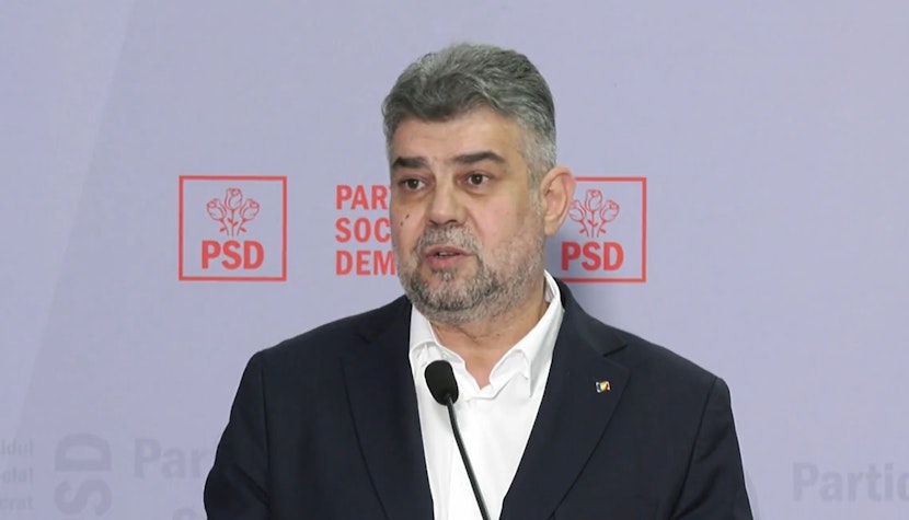 Marcel Ciolacu, președintele PSD