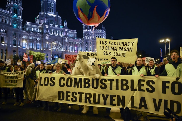 protest madrid