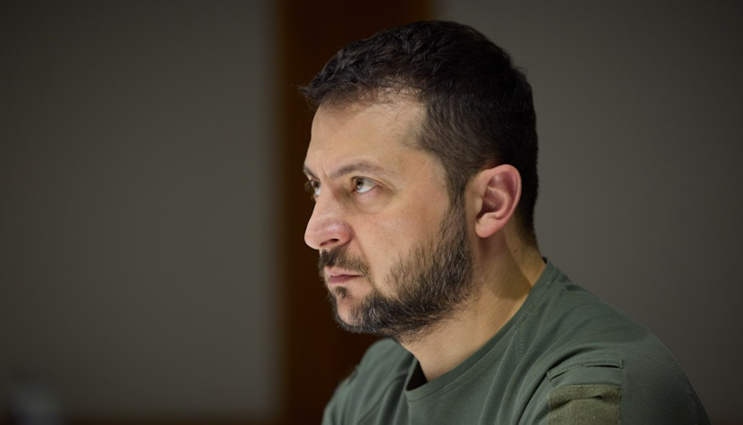 Volodimir Zelenski, președintele Ucrainei