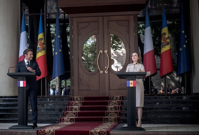 macron si maia sandu