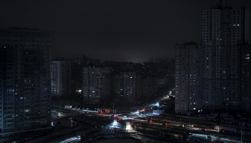 Blackout în Ucraina