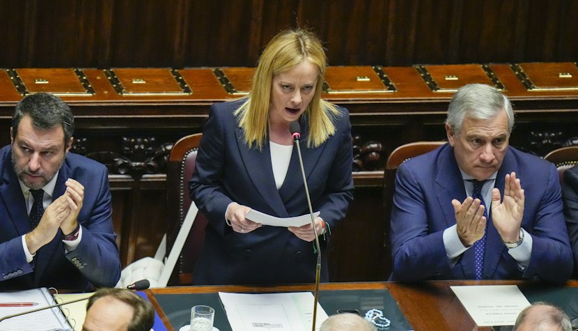 Giorgia Meloni, premierul Italiei Giorgia Meloni