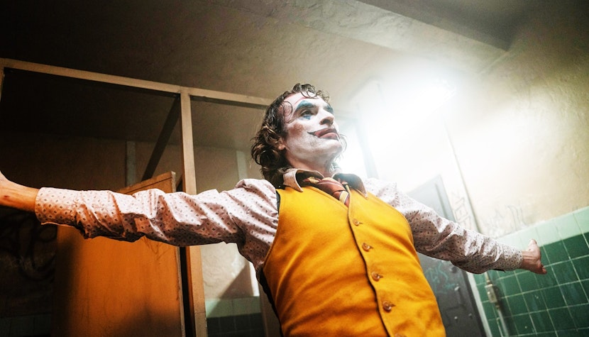 Joaquin Phoenix, în rolul lui Joker