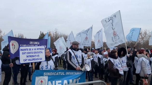 protest educatie