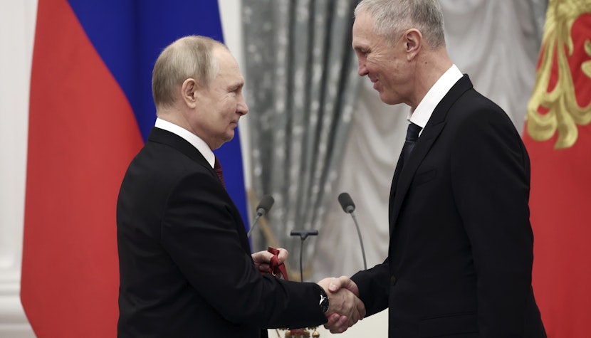Vladimir Putin îi decorează la Kremlin pe liderii proruşi ai celor patru regiuni ucrainene anexate ilegalVladimir Putin îi decorează la Kremlin pe liderii proruşi ai celor patru regiuni ucrainene anexate ilegal