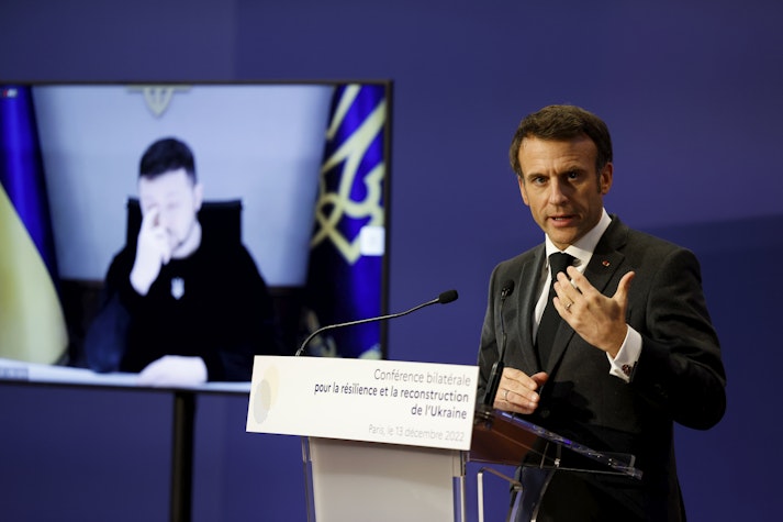 macron zelenski