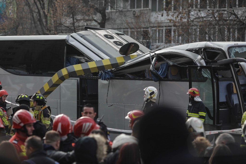 Accident grav la Pasajul Unirii.