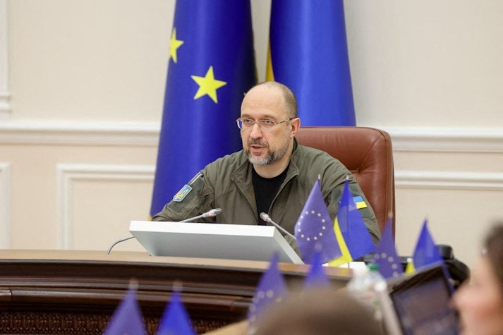 premierul ucrainean Denis Şmîhal
