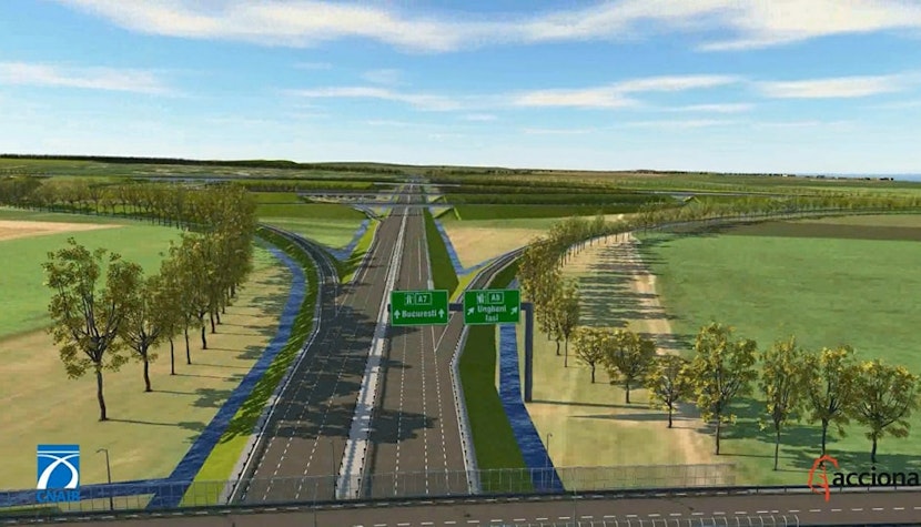 Autostrada Moldovei (A7), construită aproape în totalitate de UMB Spedition