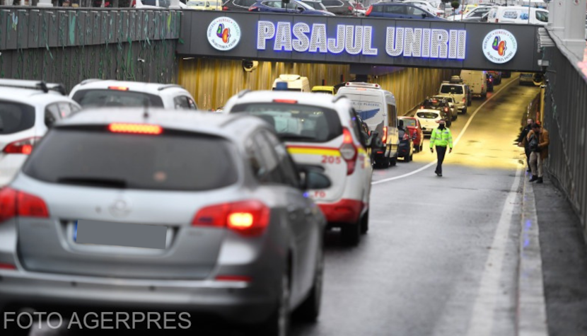 Pasajul Unirii, în pericol major de prăbușire.
