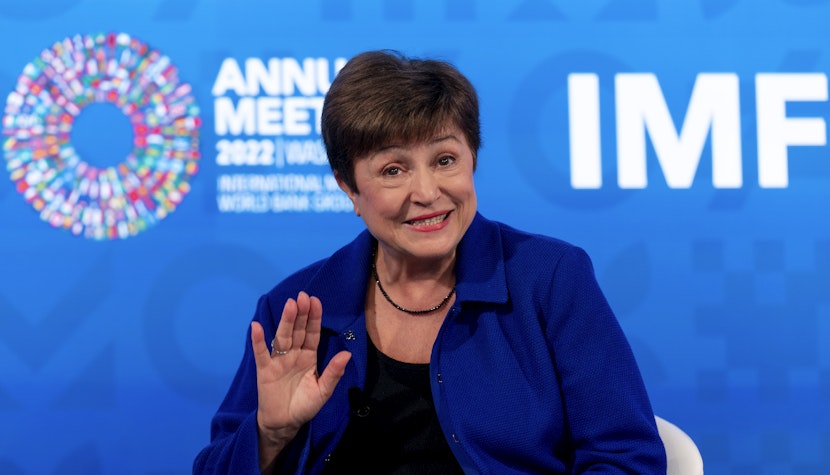 Directorul general al Fondului Monetar Internaţional, Kristalina Georgieva