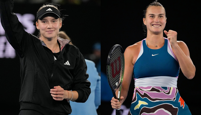 Elena Rybakina și Aryna Sabalenka, finalistele Australian Open 2023