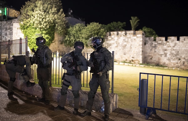 Forțe de poliție în Israel