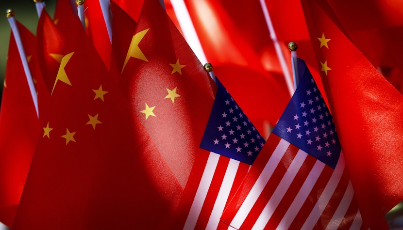 Steaguri ale Statelor Unite și ale Chinei