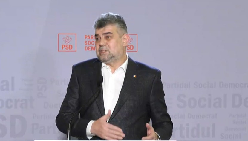 Marcel Ciolacu, președintele PSD