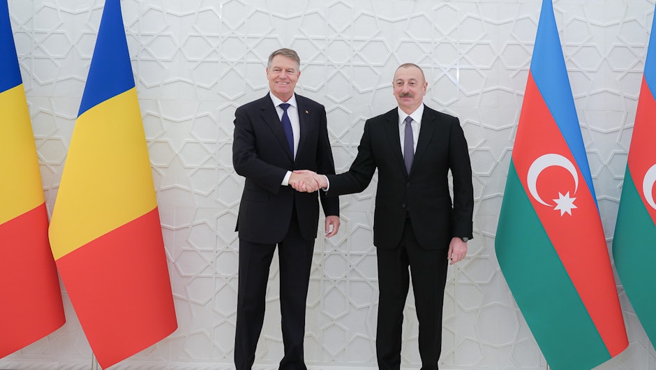 România va importa gaze din Azerbaidjan. Klaus Iohannis a discutat detaliile acordului