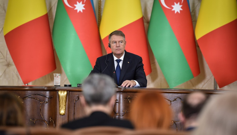 Klaus Iohannis, la Baku: „Rămânem puternic interesaţi în accesarea de volume suplimentare de gaz caspic” klaus iohannis
