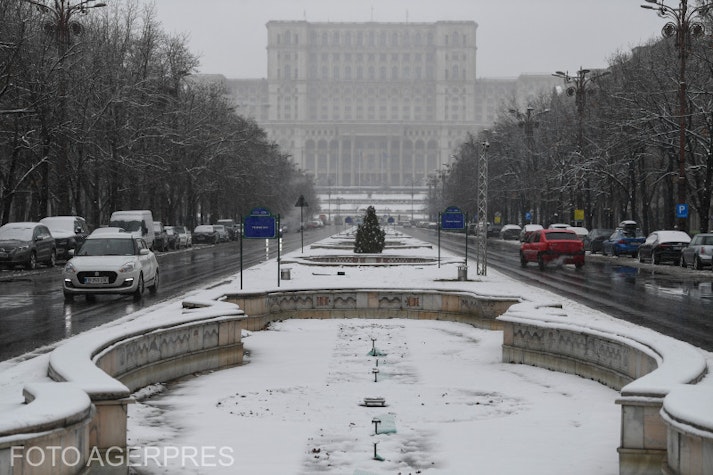 ninsoare capitala zapada