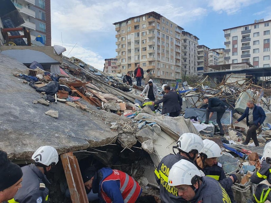 Misiunea de căutare-salvare a echipei RO-USAR