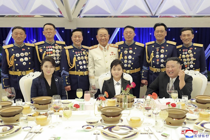 Kim Jong Un și fiica