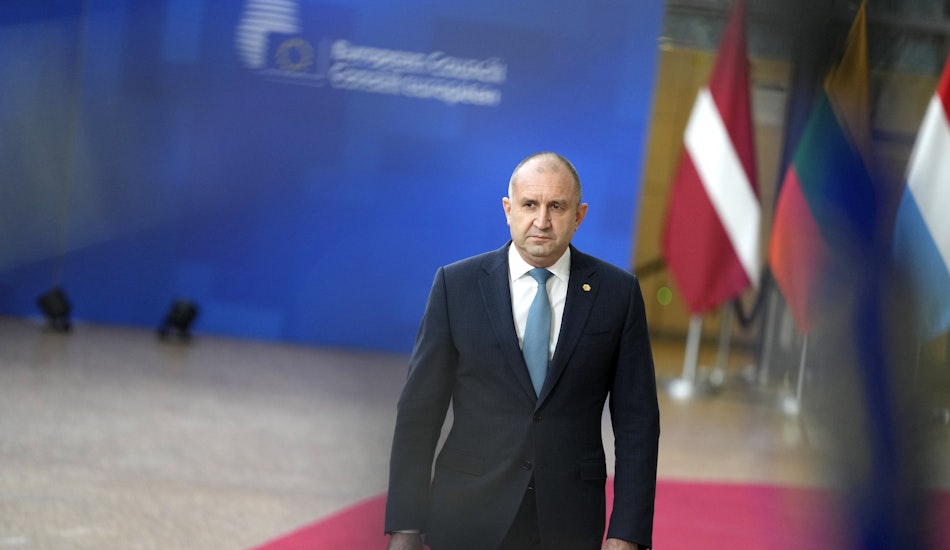Preşedintele bulgar Rumen Radev