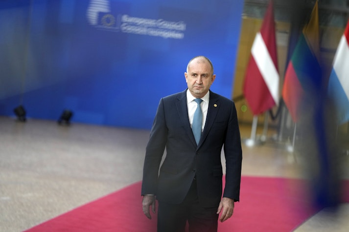 Preşedintele bulgar Rumen Radev