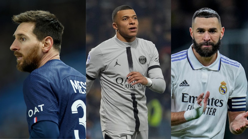 Messi, Mbappe şi Benzema