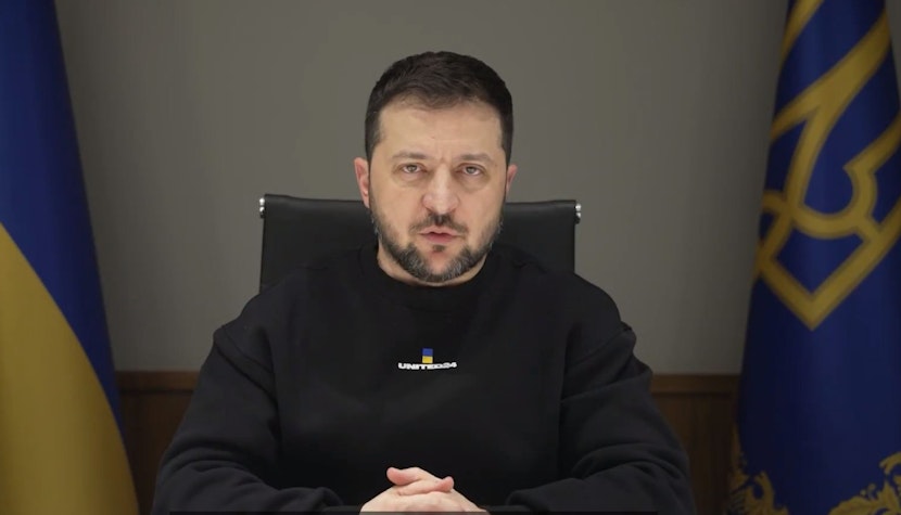 Volodimir Zelenski, președintele Ucrainei