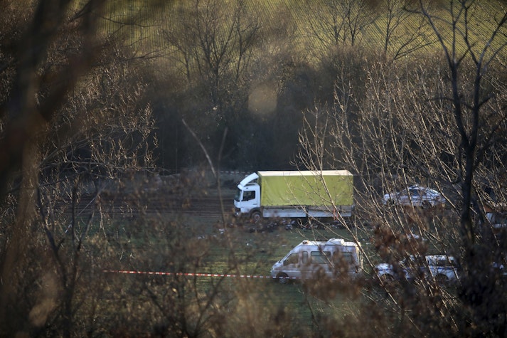 camion migranti bulgaria