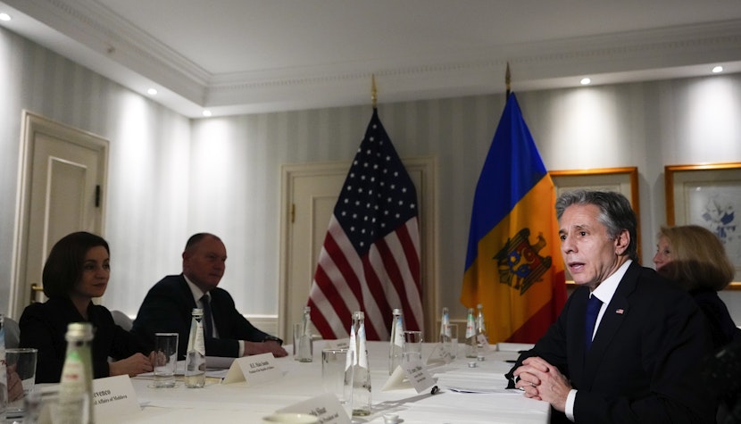Maia Sandu, discuție cu Antony Blinken la München. SUA îngrijorate de planurile Rusiei de a destabiliza guvernul de la Chișinău maia sandu