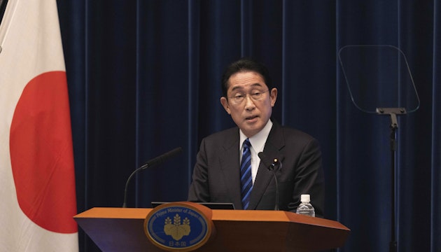Premierul japonez, Fumio Kishida